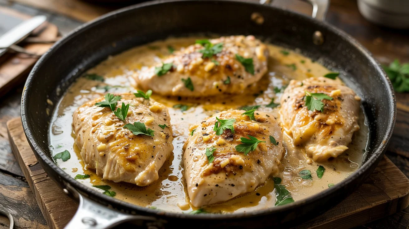garlic butter parmesan chicken