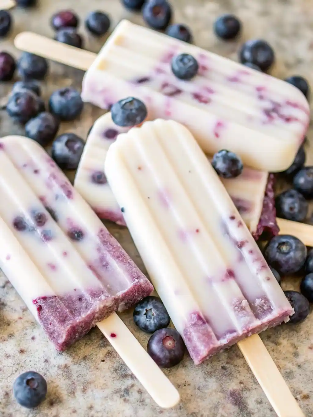 Creamy Greek Yogurt Popsicles