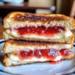 Fried Strawberry Cheesecake Sandwiches