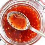 Delicious homemade sweet chili sauce recipe with a balance of sweet and spicy.