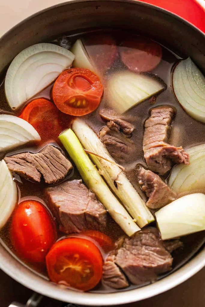 pork-sinigang-ingredients ready to cook.