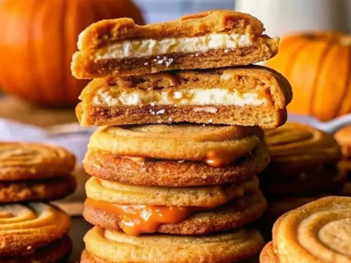 Pumpkin Cheesecake Cookies