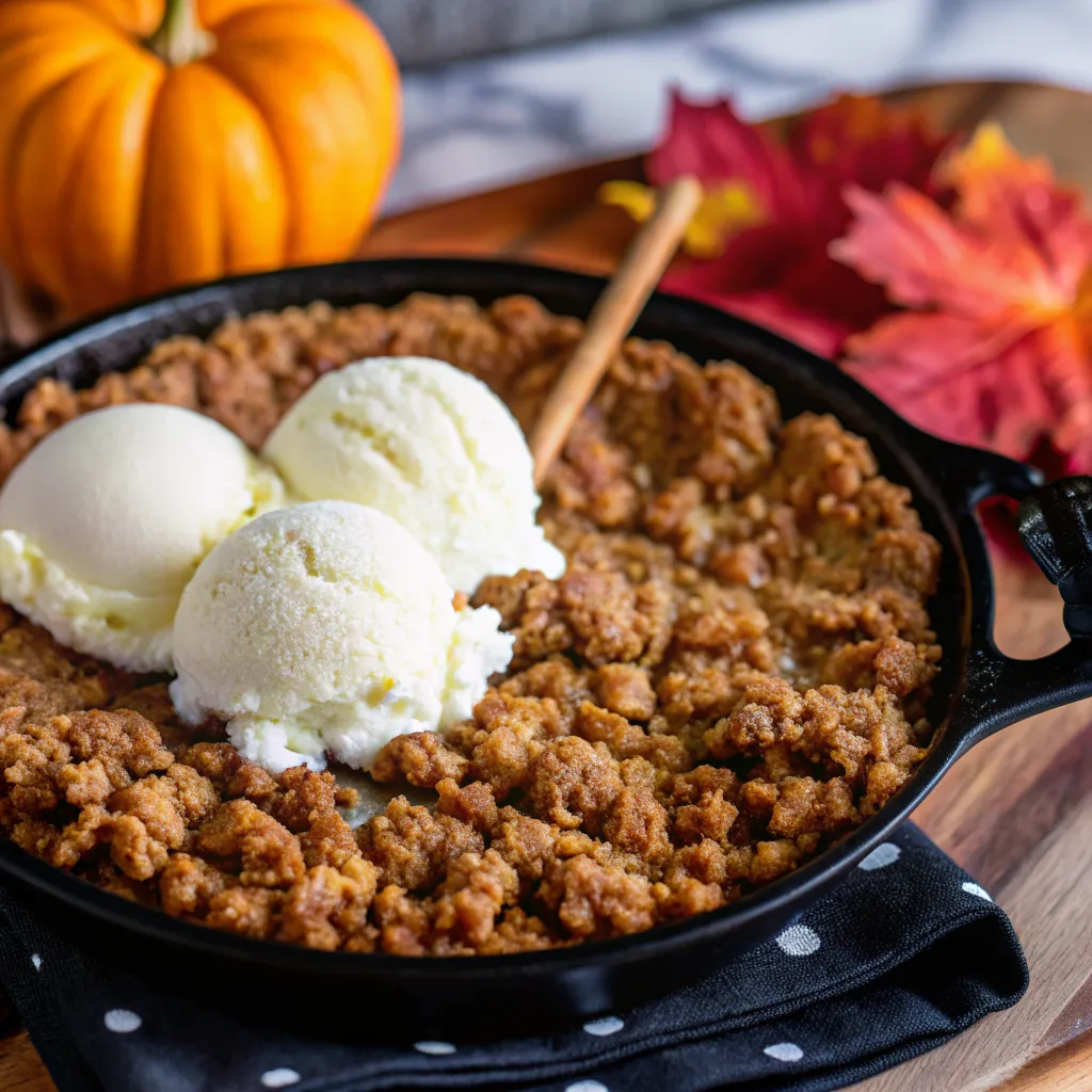 Pumpkin Pie Crisp