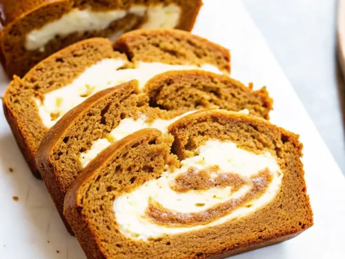 Pumpkin Cream Cheese Bread