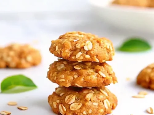 Pumpkin Spice No Bake Cookies
