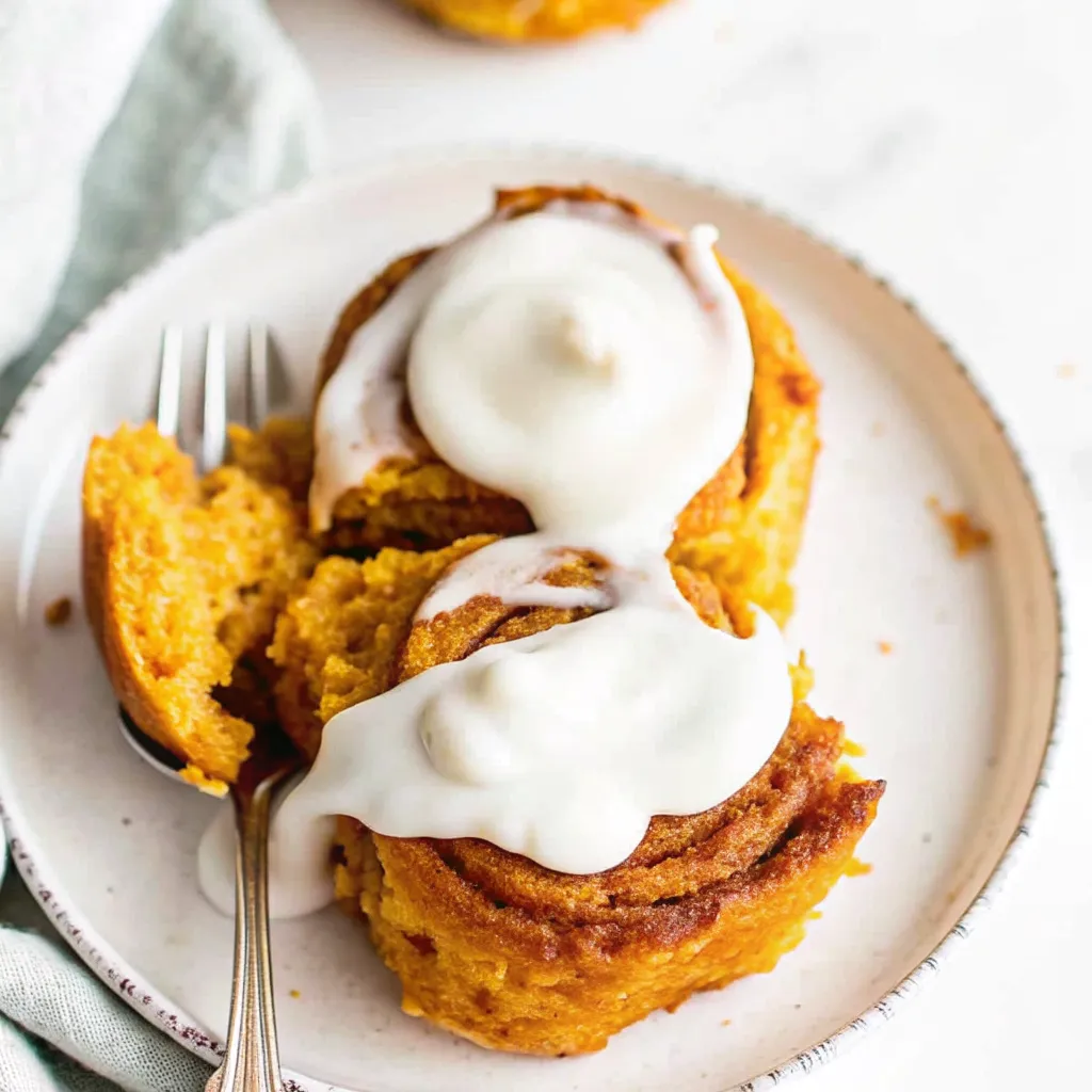 Pumpkin Cinnamon Rolls