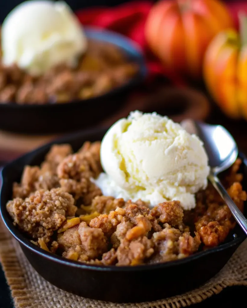 Pumpkin Pie Crisp