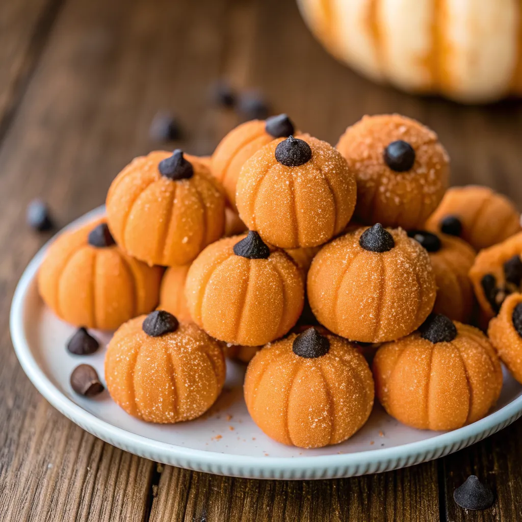Pumpkin Cheesecake Truffles