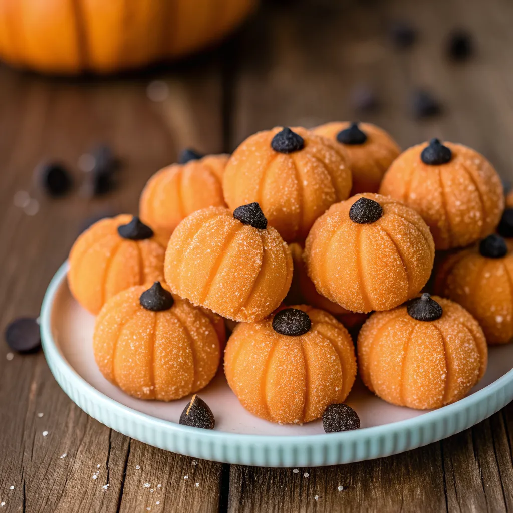 Pumpkin Cheesecake Truffles