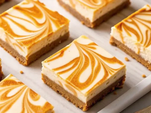Pumpkin Spice Cheesecake Bars
