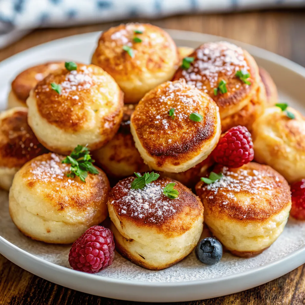Breakfast Pancake Poppers