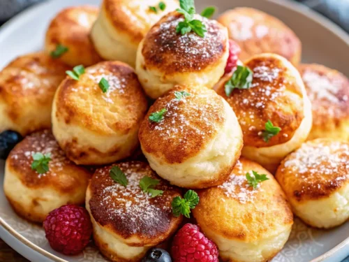 Breakfast Pancake Poppers