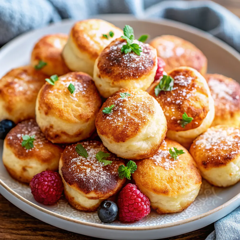 Breakfast Pancake Poppers