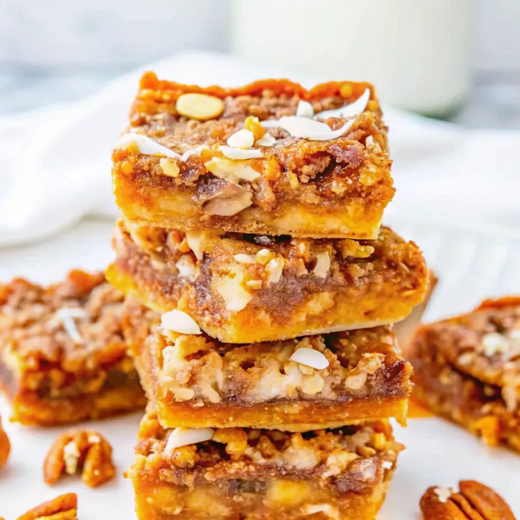 Pumpkin Magic Bars