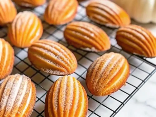 Baked Pumpkin Madeleines