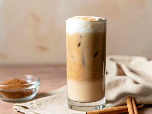 Pumpkin Chai Iced Latte