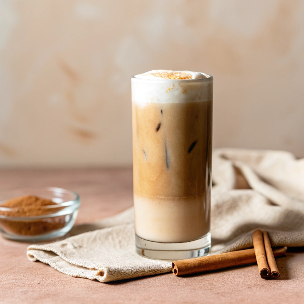 Pumpkin Chai Iced Latte