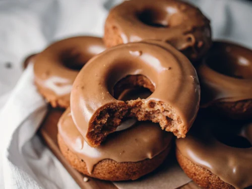 Pumpkin Donuts with Brown Sugar Glaze