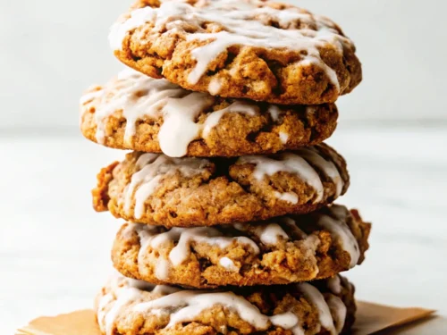 Brown Butter Pumpkin Oatmeal Cookies