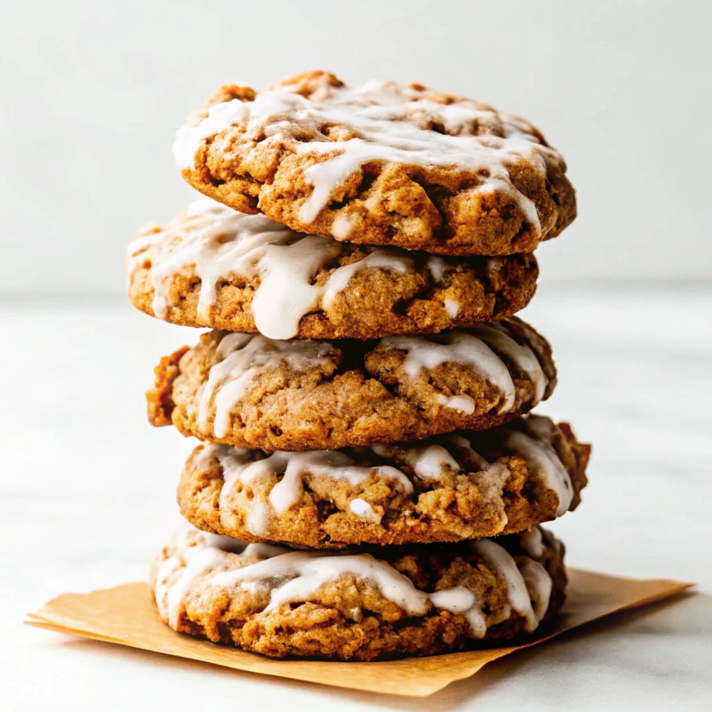 Brown Butter Pumpkin Oatmeal Cookies