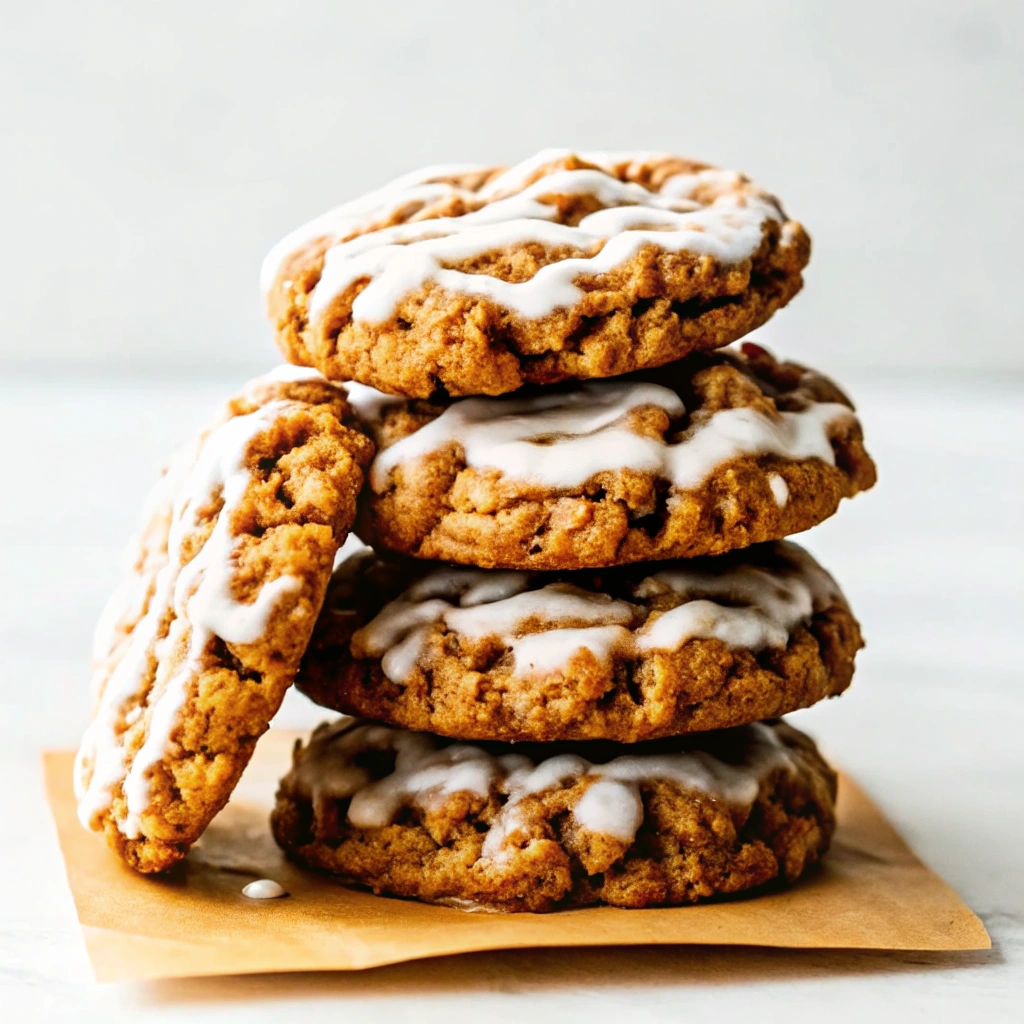 Brown Butter Pumpkin Oatmeal Cookies
