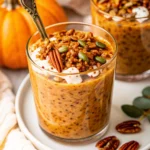 Pumpkin Cheesecake Overnight Oats