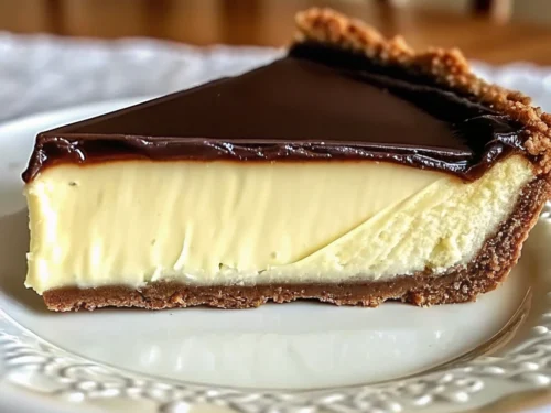 Boston Cream Pie Cheesecake