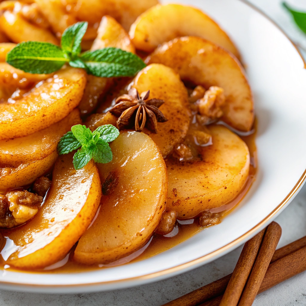 Simmered Cinnamon Apples