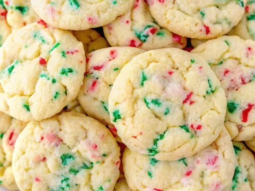 Christmas Gooey Butter Cookies