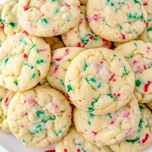 Christmas Gooey Butter Cookies