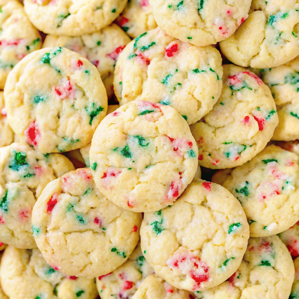 Christmas Gooey Butter Cookies