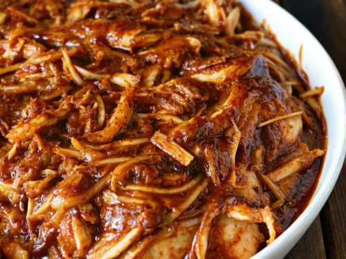 Image of Zesty BBQ Chicken Crockpot