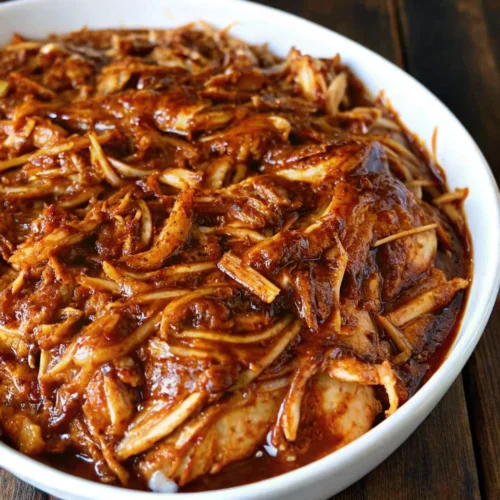 Image of Zesty BBQ Chicken Crockpot