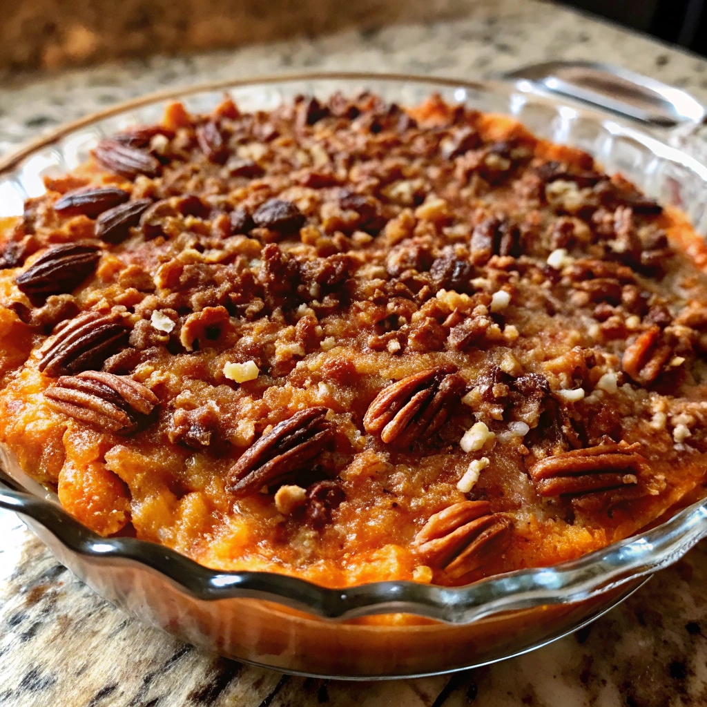 Image of Southern Maple Sweet Potato Casserole