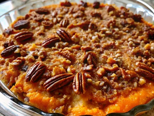 Image of Southern Maple Sweet Potato Casserole