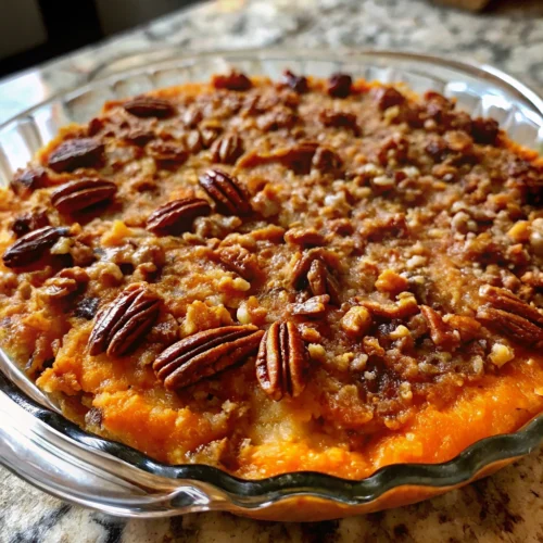 Image of Southern Maple Sweet Potato Casserole