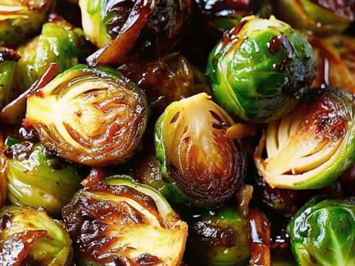 Image of Crispy Roasted Brussels Sprouts Recipe