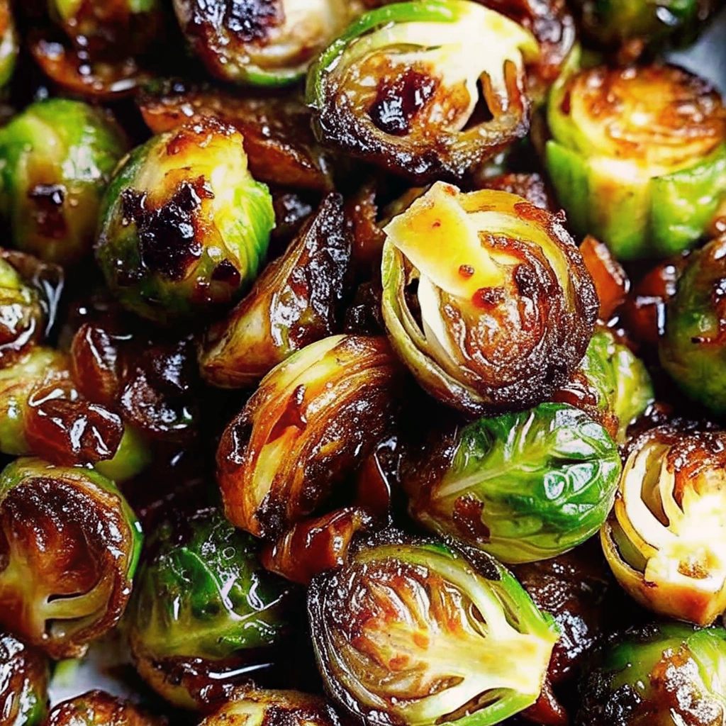 Image of Crispy Roasted Brussels Sprouts Recipe