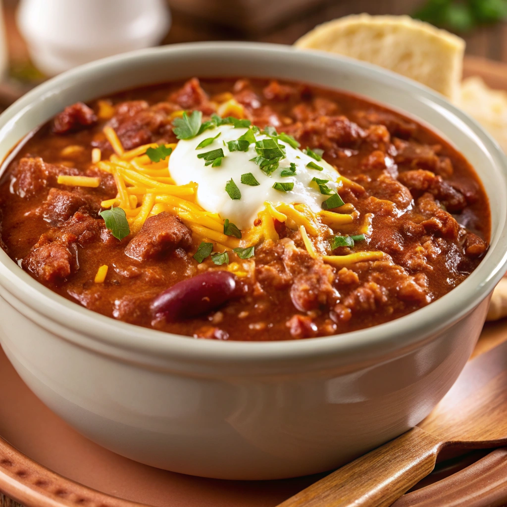 Cozy image of Homemade Chilia