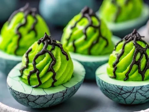 Halloween Deviled Eggs