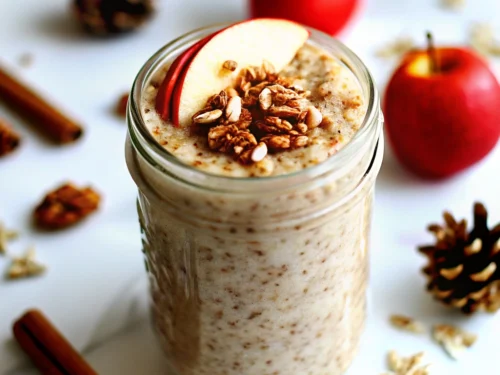 Apple Pie Overnight Oats