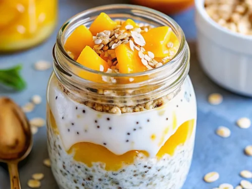Coconut Mango Overnight Oats