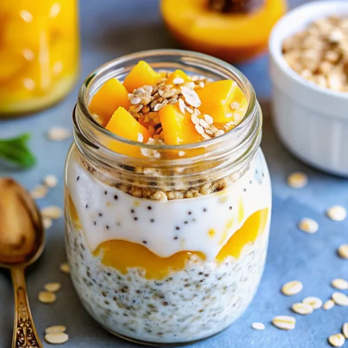 Coconut Mango Overnight Oats