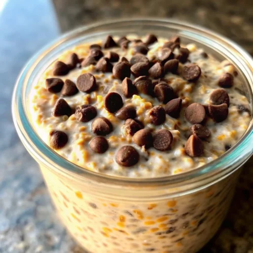 Chocolate Chip Overnight Oats