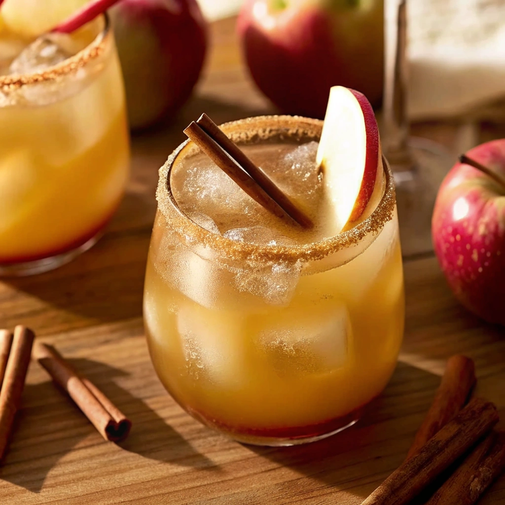 Spiced Apple Cider Cocktail