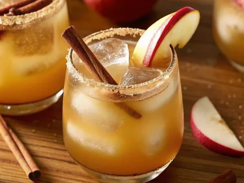 Spiced Apple Cider Cocktail