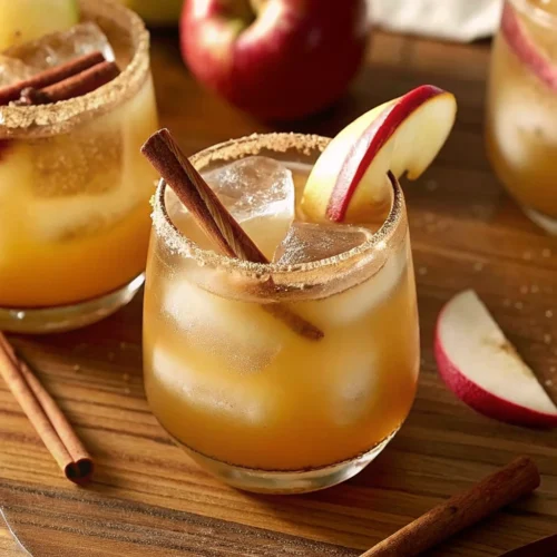 Spiced Apple Cider Cocktail