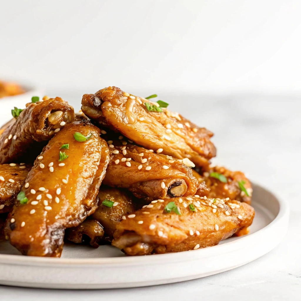 Honey Garlic Chicken Wings