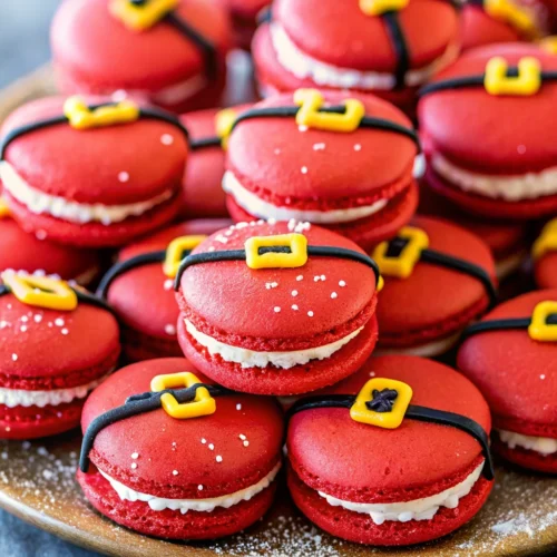 Santa Claus Macarons