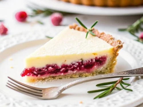 White Chocolate Cranberry Tart